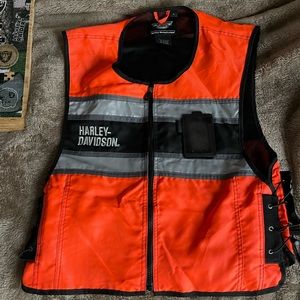 Men's Hi-Vis Vest - Hi-Vis Orange